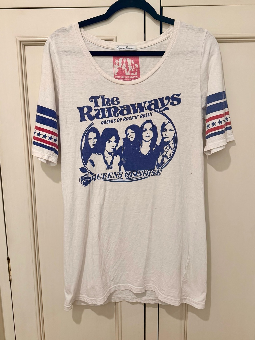 Hysteric Glamour “The Runaways” Vintage Band shirt. Queens of Noise. Very Rare.